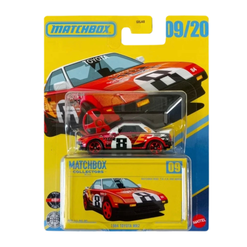 Машинка Premium Matchbox 1984 Toyota MR2 Collectors 1:64 JJW03 Red - Retromagaz