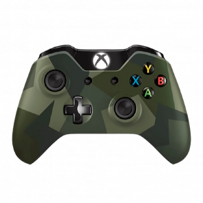 Геймпад Беспроводной Microsoft Xbox One Limited Edition Version 1 Green Camo Б/У - Retromagaz
