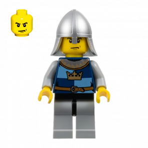 Фігурка Lego Fantasy Era Crown Knight Quarters Helmet Castle cas362 Б/У