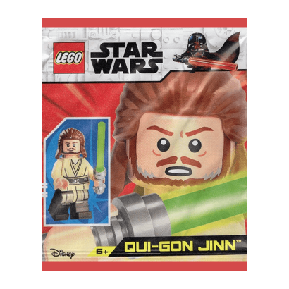 Конструктор Lego Qui-Gon Jinn Paper Bag Star Wars 912502 sw1404 Новий - Retromagaz