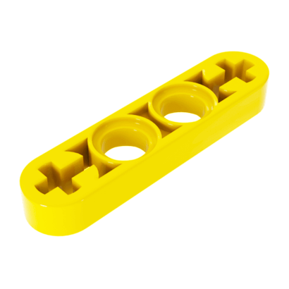 Technic Lego Балка Тонка Пряма 1 x 4 32449 63782 4199345 6327559 Yellow 20шт Б/У - Retromagaz
