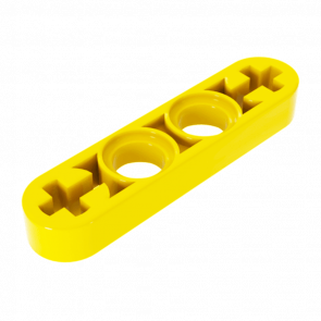 Technic Lego Балка Тонкая Прямая 1 x 4 32449 63782 4199345 6327559 Yellow 20шт Б/У - Retromagaz