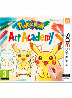 Игра Nintendo 3DS Pokémon Art Academy Europe Английская Версия Б/У