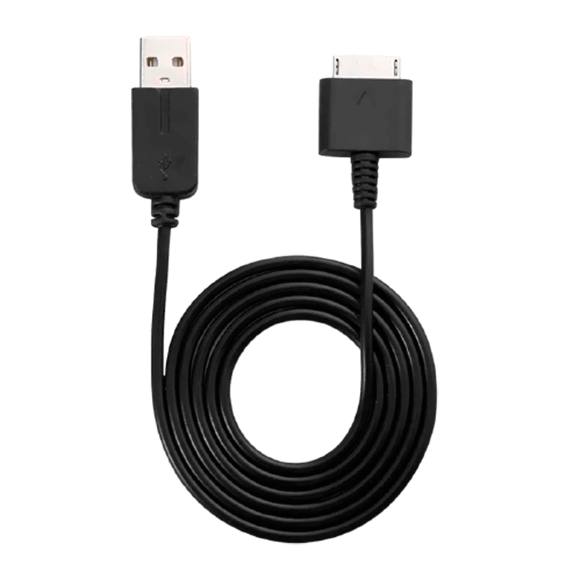 Кабель RMC PlayStation Portable Go USB - Console Connector Black 1m Новый - Retromagaz