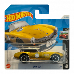 Машинка Базова Hot Wheels BMW 507 Super Treasure Hunt STH Roadsters 1:64 HTF32 Gold