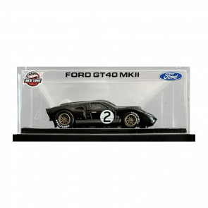 Машинка Premium Hot Wheels Ford GT40 Mk II Red Line Club RLC 1:64 JCP28 Black - Retromagaz