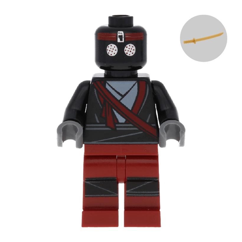 Фигурка Lego Cartoons TMNT Foot Soldier tnt005 1 Б/У Отличное - Retromagaz