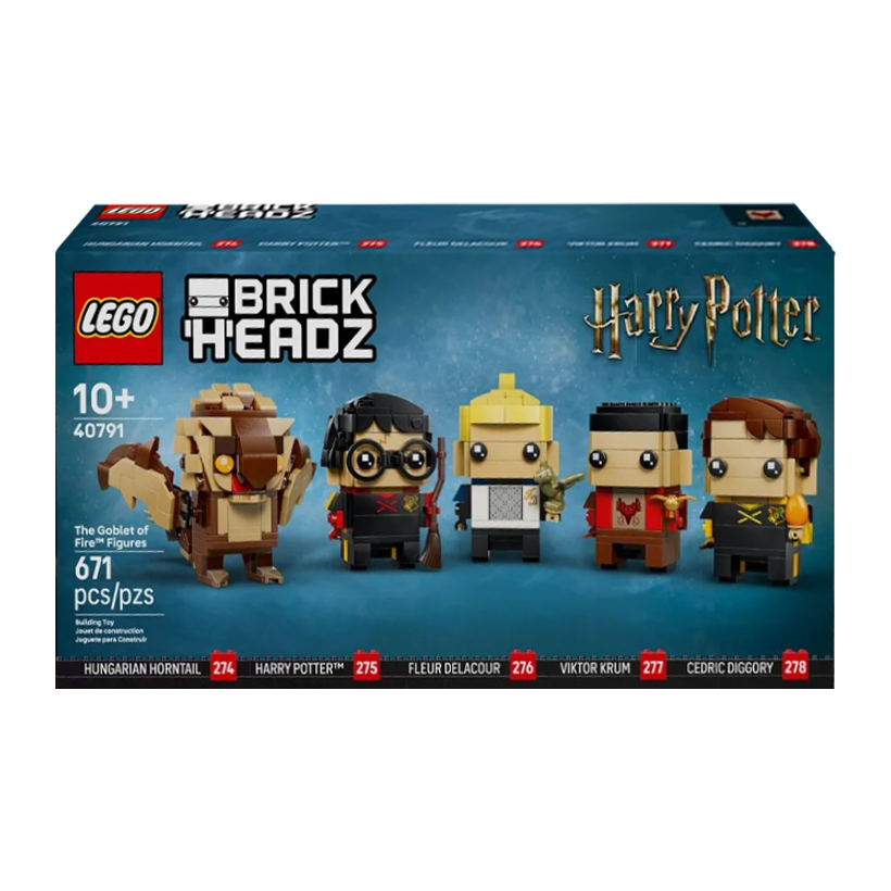 Конструктор Lego Brick Headz Harry Potter The Goblet of Fire Фігурки «Бокал Огня» Harry Potter 40791 Новый - Retromagaz
