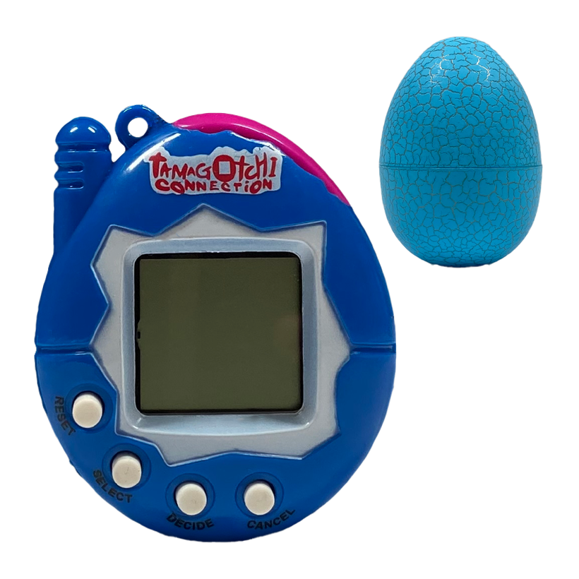 Консоль RMC Tamagotchi Тамагочи Electronic Pet Eggshell Blue - Retromagaz