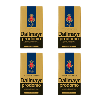 Набор Кофе Молотый 4шт Dallmayr Prodomo 500g - Retromagaz