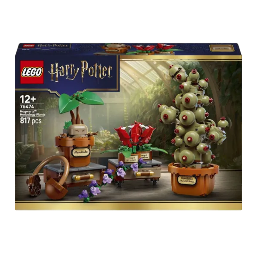 Конструктор Lego Hogwarts Herbology Plants Harry Potter 76474 Новый - Retromagaz