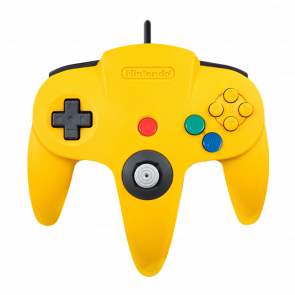 Геймпад Дротовий Nintendo N64 NUS-005 Yellow 1.9m Б/У - Retromagaz