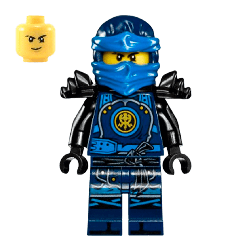 Фігурка Lego Ninja Jay Hands of Time Black Armor Ninjago njo0282 Б/У - Retromagaz