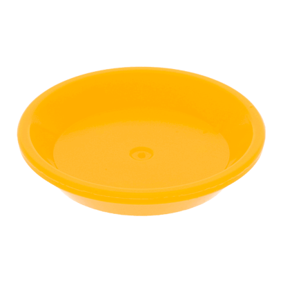 Посуд Lego Dish Round 93082f 6037810 Bright Light Orange 10шт Б/У - Retromagaz