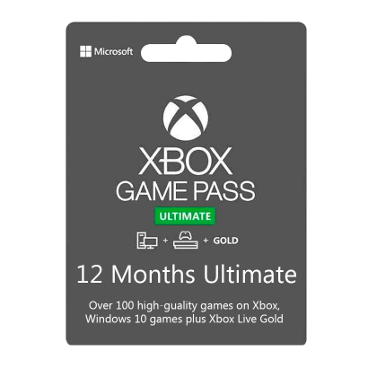 Підписка Microsoft Xbox Series Game Pass Ultimate 12 Місяців Новий - Retromagaz