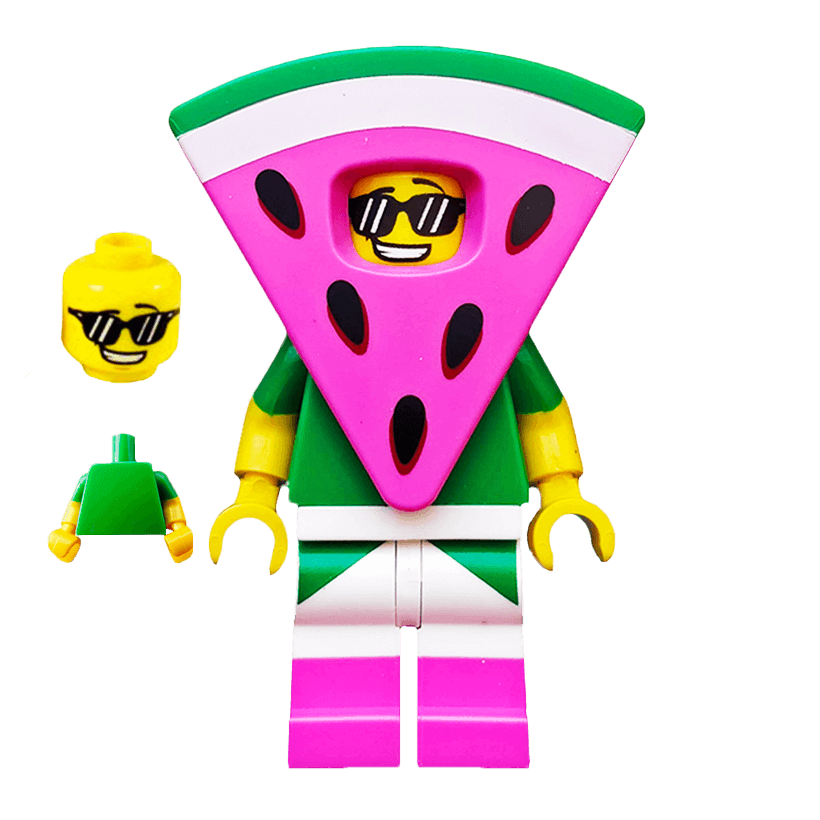 Фигурка Lego The Lego Movie Watermelon Dude Cartoons tlm155 Б/У - Retromagaz