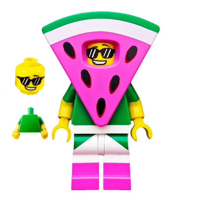 Фігурка Lego Watermelon Dude Cartoons The Lego Movie tlm155 Б/У - Retromagaz
