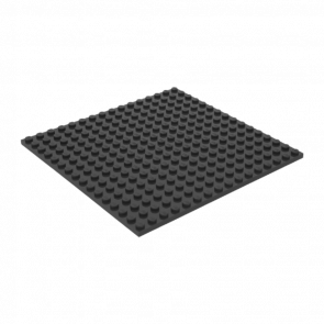 Пластина Lego Обычная 16 x 16 91405 6004927 Dark Bluish Grey Б/У