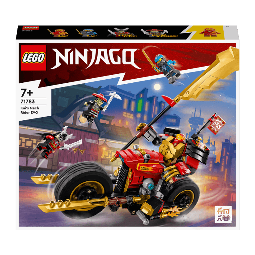 Конструктор Lego Робот Вершник Кая EVO Ninjago 71783 Новий - Retromagaz