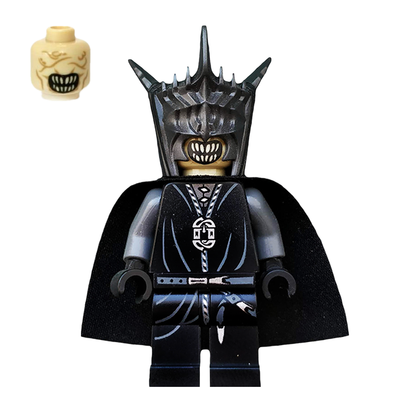 Фігурка Lego Lord of the Rings Mouth of Sauron Dark Grey Arms Films lor064 Б/У - Retromagaz