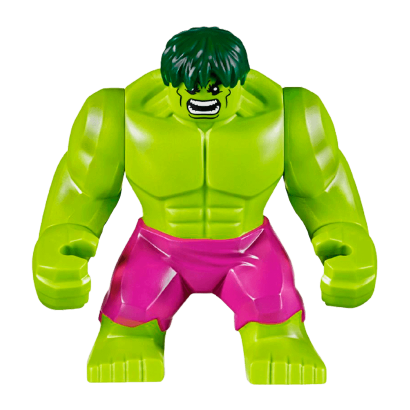 Фигурка Lego Marvel Hulk with Dark Green Hair and Magenta Pants Super Heroes sh371 1 Б/У - Retromagaz