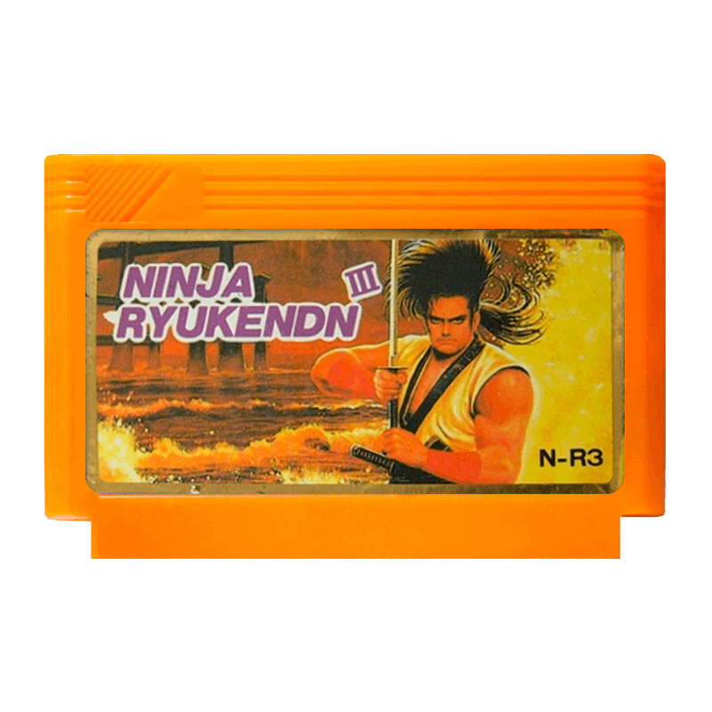 Игра Ninja Gaiden III: The Ancient Ship of Doom (Ninja Ryukenden III) 90х Японская Версия Только Картридж RMC Famicom Б/У - Retromagaz