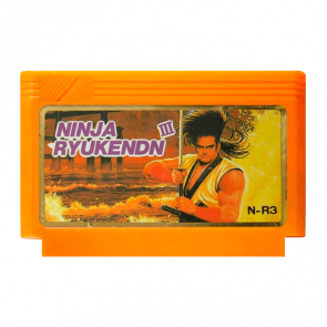 Игра Ninja Gaiden III: The Ancient Ship of Doom (Ninja Ryukenden III) 90х Японская Версия Только Картридж RMC Famicom Б/У