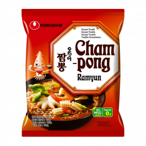 Лапша Nongshim Ramyun Champong Острая 124g