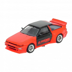 Машинка Premium INNO64 Toyota AE86 Trueno "Pandem / Rocket Bunny" E. Prime Racing 1:64 Red