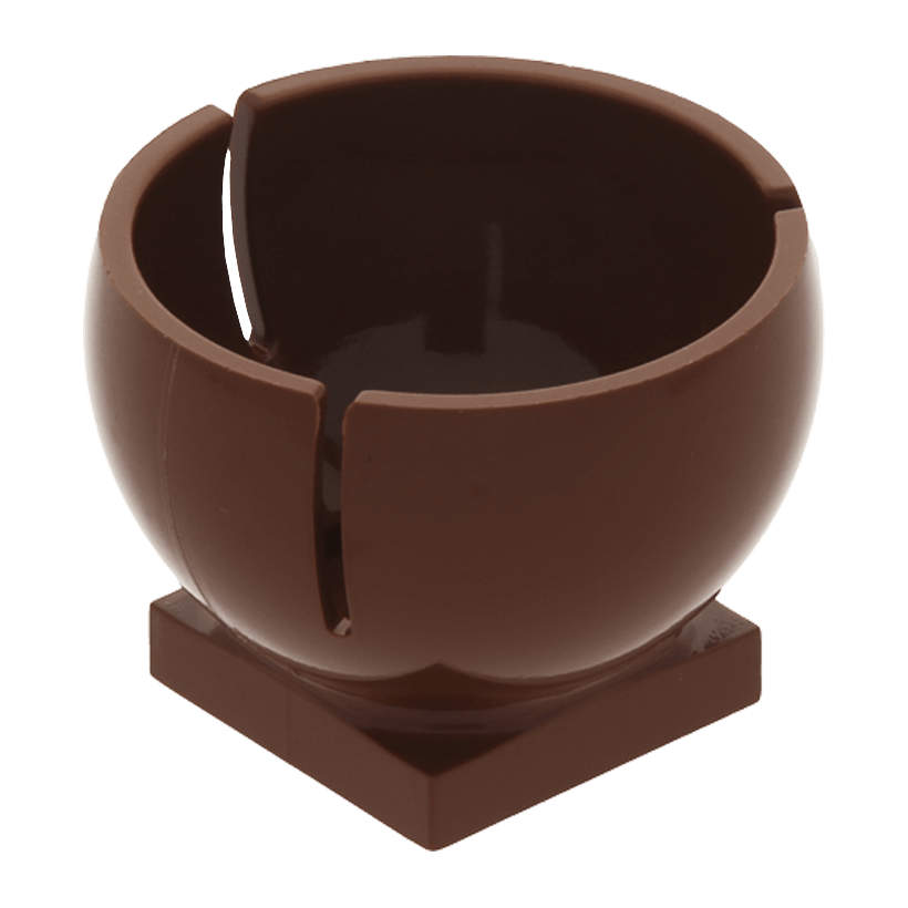 Ємність 2шт Lego Cylinder Hemisphere 3 x 3 Ball Turret Socket 2 x 2 44358 4504277 Reddish Brown Б/У - Retromagaz