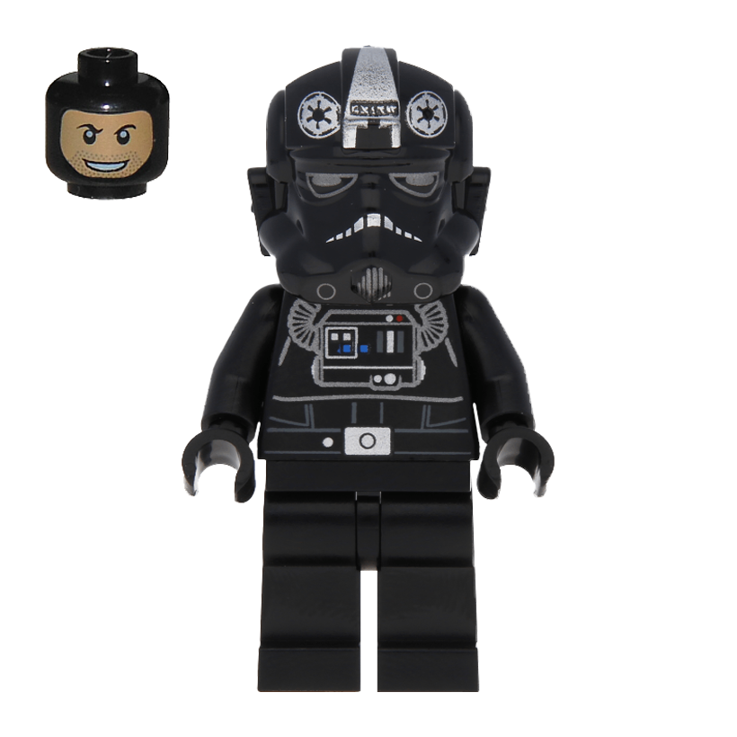 Фигурка Lego Империя TIE Bomber Pilot Star Wars sw0457 Б/У - Retromagaz
