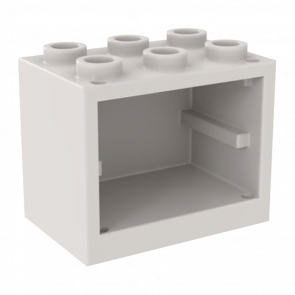 Ємність Lego Cupboard 2 x 3 x 2 4532b 92410 4610112 Light Bluish Grey 10шт Б/У