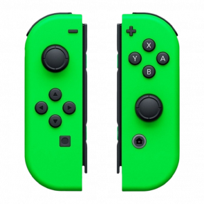 Контроллеры Беспроводной Nintendo Switch Joy-Con Green Б/У - Retromagaz