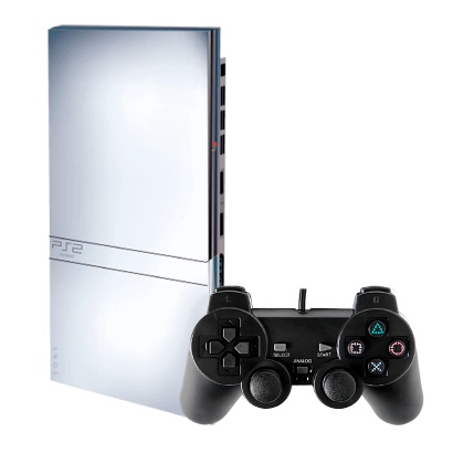 Консоль Sony PlayStation 2 Slim SCPH-7xxx Limited Edition Europe Silver Б/У - Retromagaz