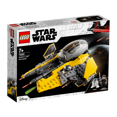 Набір Lego Джедайський перехоплювач Анакіна Star Wars Новий - Retromagaz