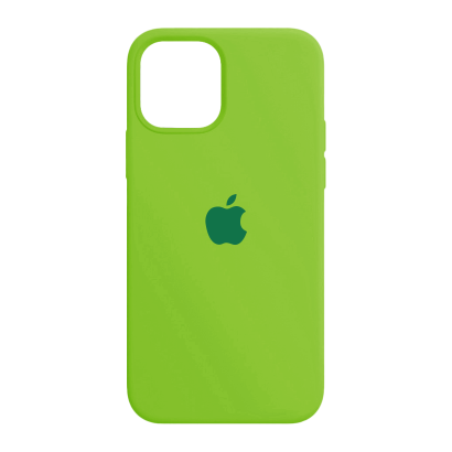 Чехол Силиконовый RMC Apple iPhone 12 / 12 Pro Neon Green - Retromagaz