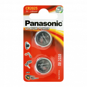 Батарейка Panasonic CR-2025 Lithium 2шт