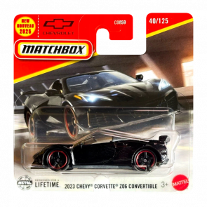Машинка Велике Місто Matchbox 2023 Chevrolet Corvette C8 Z06 1:64 JBR33 Black Машинка Велике Місто Matchbox 2023 Chevrolet Corvette C8 Z06 1:64 JBR33 Black - Retromagaz