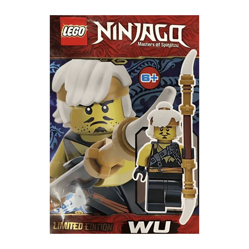 Конструктор Lego Фигурка Wu Teen Dragon Hunter Disguise Foil Pack Ninjago 891945 njo0467 Новый - Retromagaz