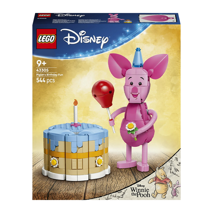 Конструктор Lego П’ятачок і Веселий День Народження Disney 43305 Новий - Retromagaz