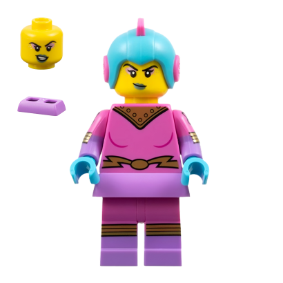 Фигурка Lego Series 26 Retro Space Heroine Collectible Minifigures col439 Б/У - Retromagaz