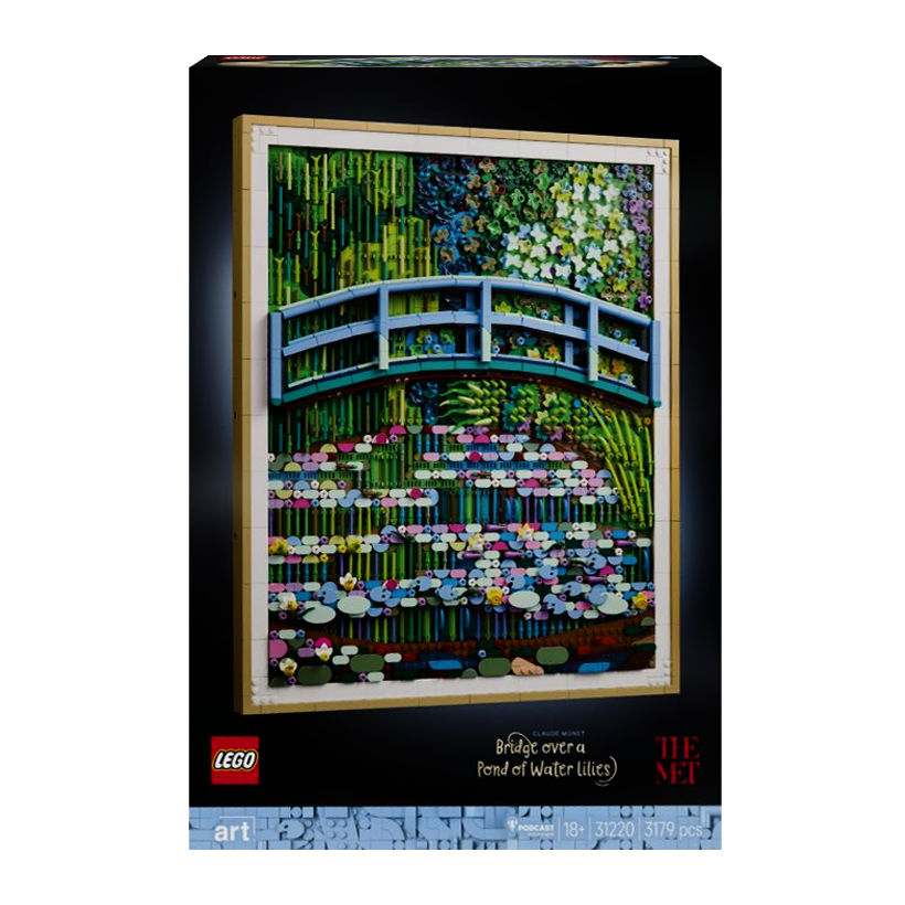 Конструктор Lego «Мост над Прудом с Кувшинкой» Клода Моне Art 31220 Новый - Retromagaz