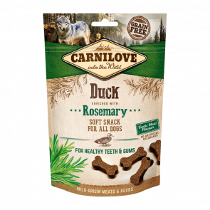 Ласощі для Собак Carnilove Dog Crunchy Snack Duck with Rosemary 200g