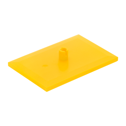 Для Поїзда Lego Bogie Plate Tile Основа 6 x 4 4025 15604 18626 6051861 6086730 Yellow 2шт Б/У - Retromagaz