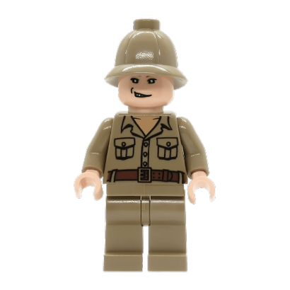 Фигурка Lego Indiana Jones Rene Belloq Dark Tan Jacket Films iaj009 Б/У - Retromagaz