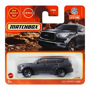 Машинка Большой Город Matchbox Infiniti 2022 Infiniti QX80 Adventure 1:64 HVL12/HVN40 Grey