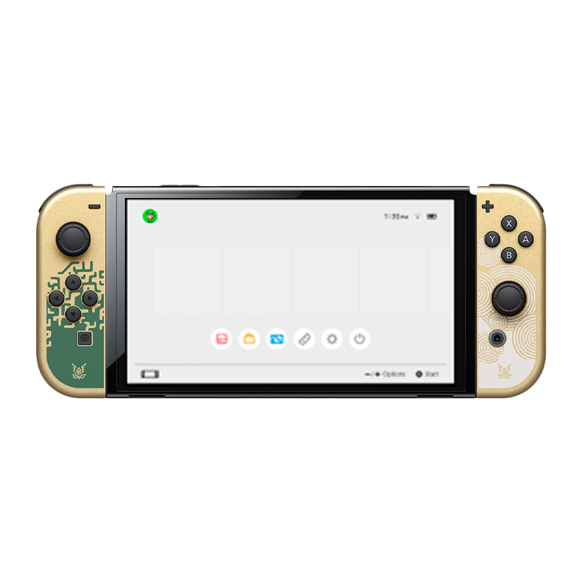 Консоль Nintendo Switch OLED Model HEG-001 The Legend of Zelda: Tears of the Kingdom Limited Edition 64GB Gold Б/У - Retromagaz