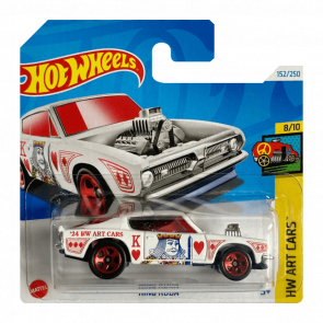 Тематична Машинка Hot Wheels King Kuda Art Cars 1:64 HTB77 White