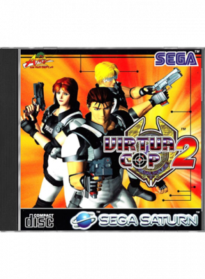 Гра Sega Saturn Virtua Cop 2 Jewel Case Europe Англійська Версія Б/У - Retromagaz