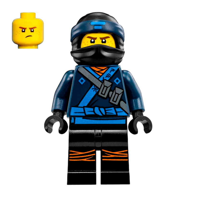 Фигурка Lego Ninja Jay Ninjago njo0313 Б/У - Retromagaz